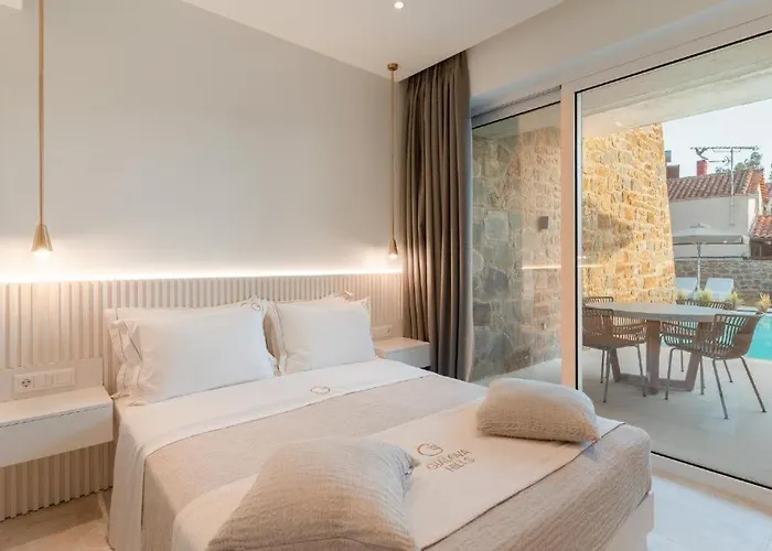 아파트 Athina With Direct Pool Access - Gh8 지아로바